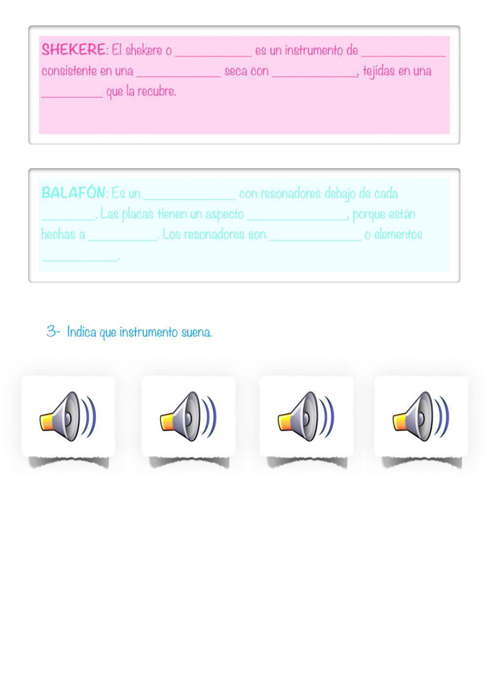 Instrumentos africanos