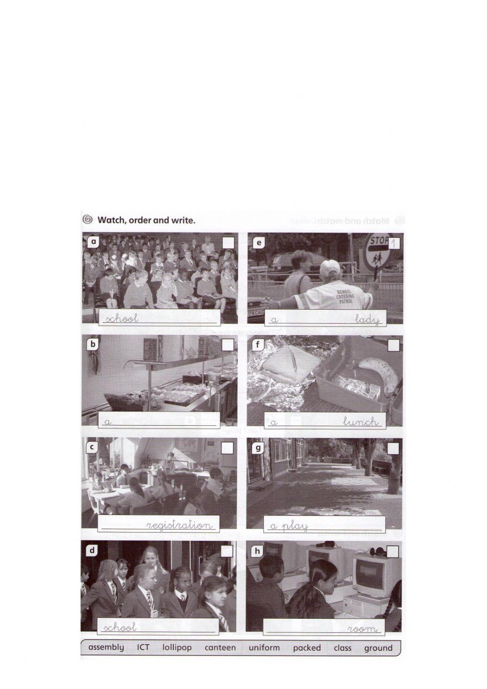 UK Kids - School (Activity 1)