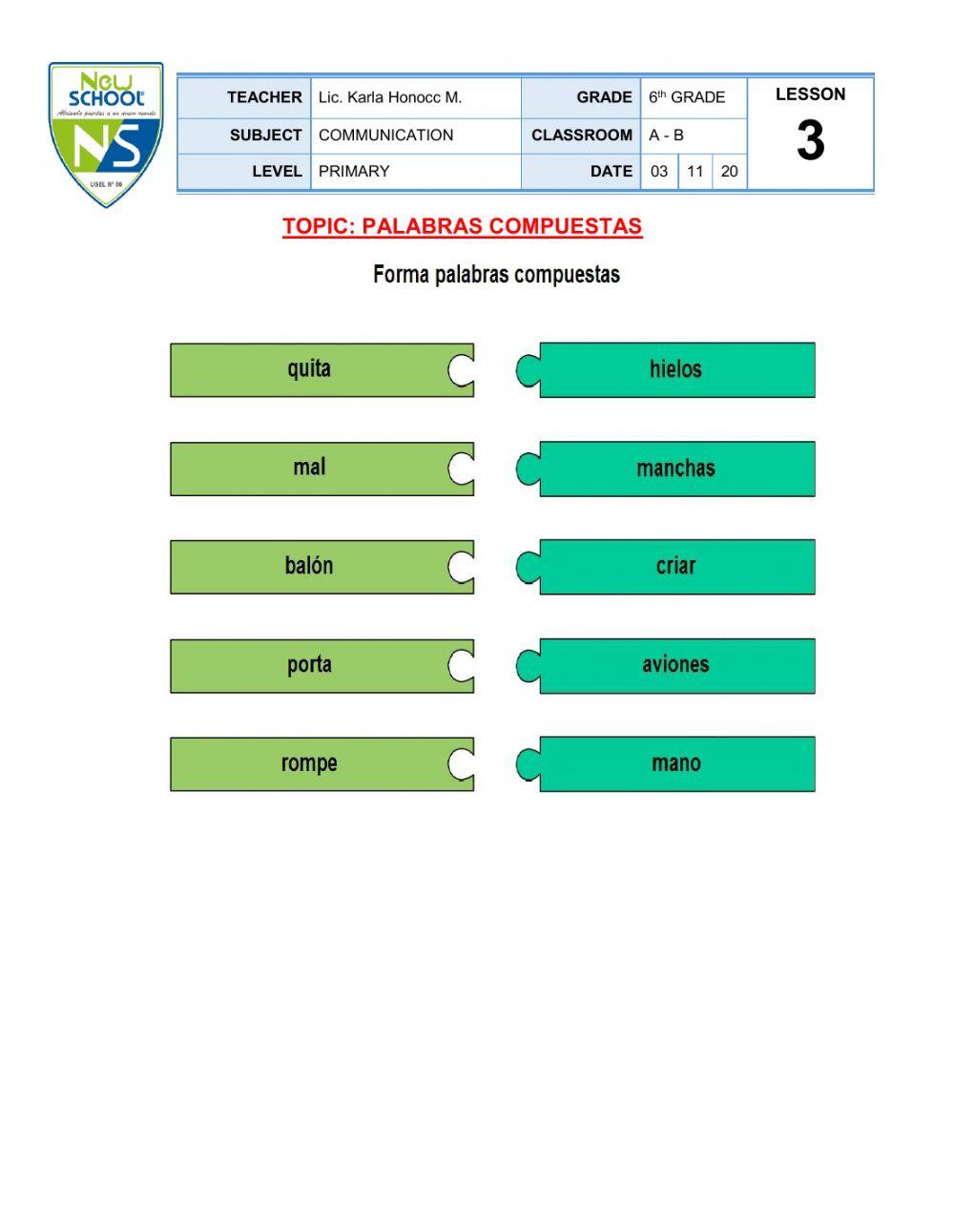 Comunicación - 6º PRIMARIA