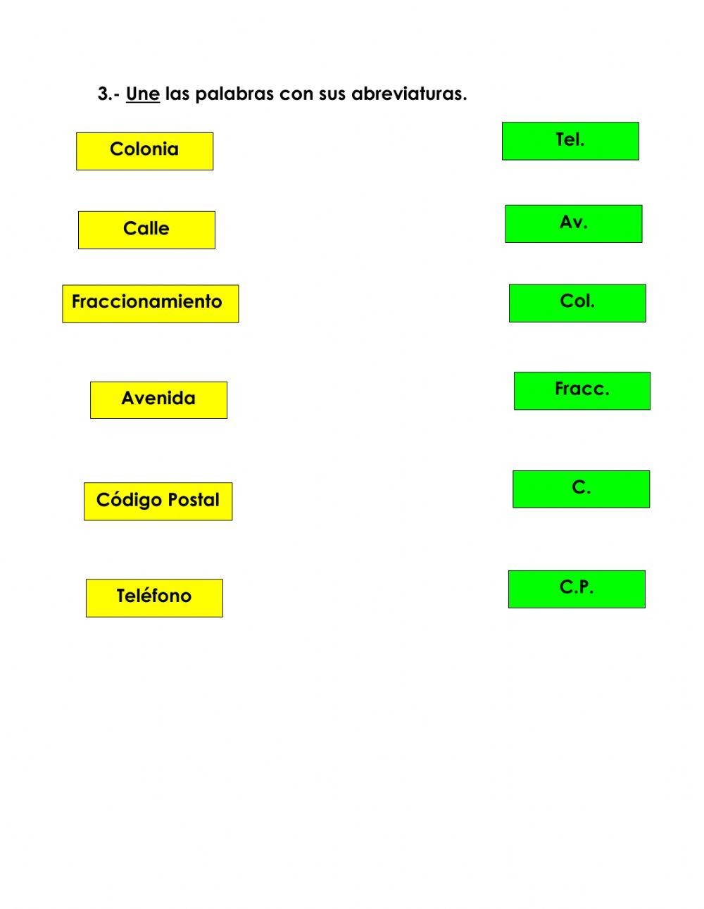 Examen de lengua materna 1° trimestre