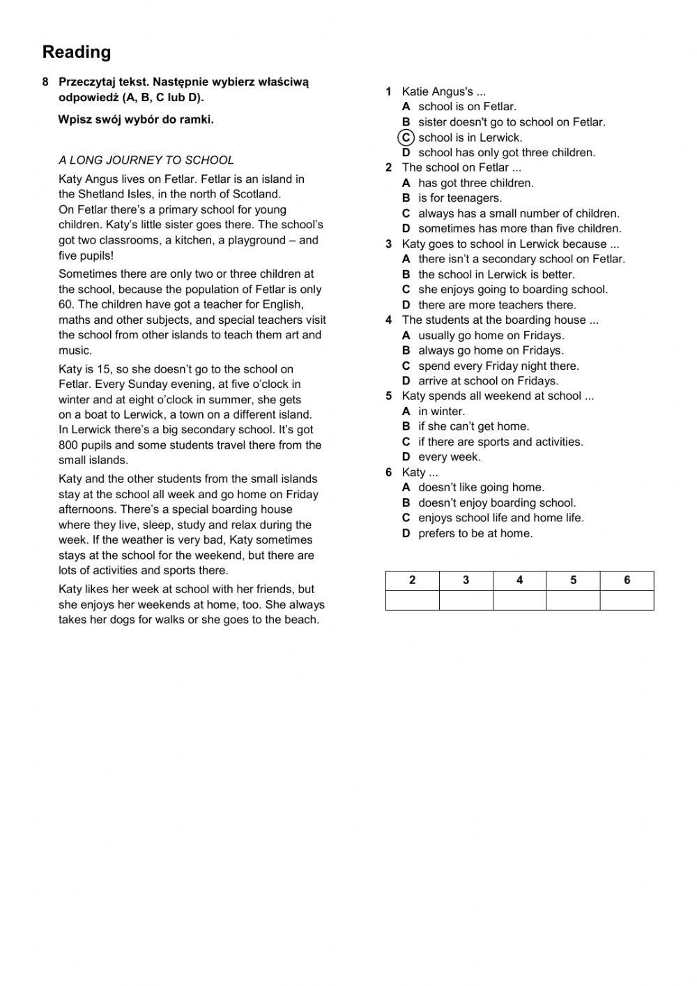 Steps Plus VII unit 1