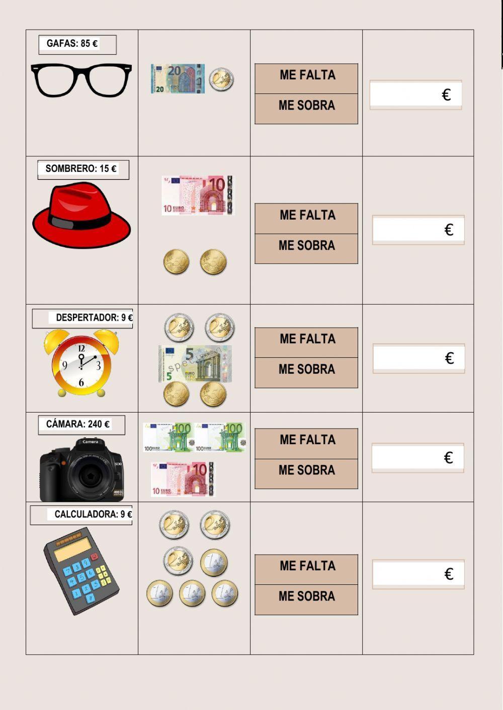 Dinero:¿sobra o falta?
