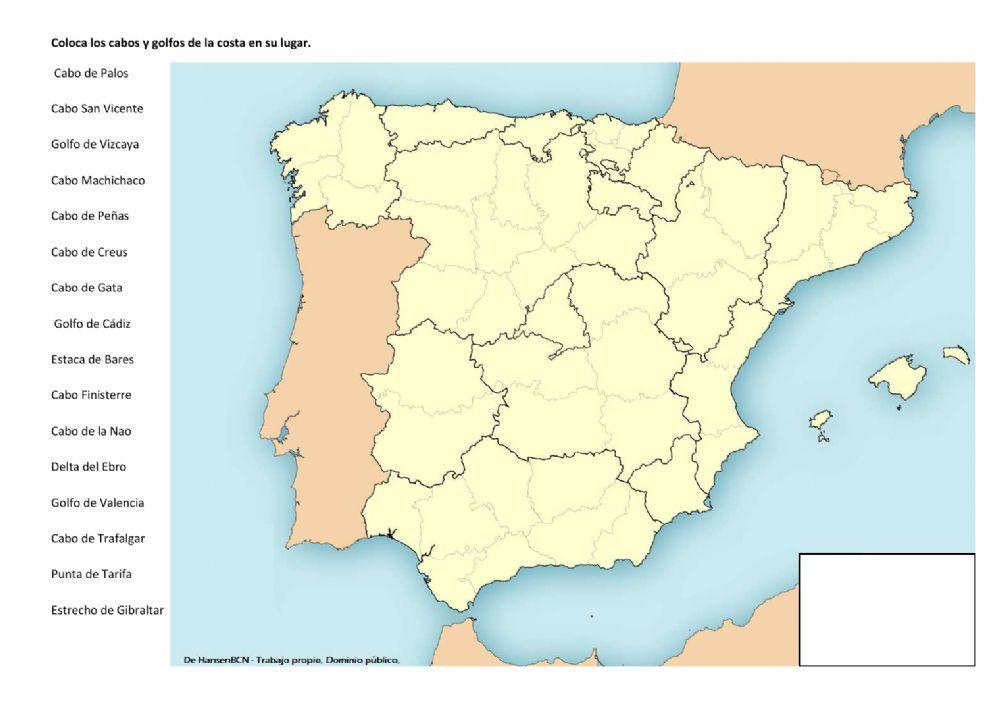 Cabos y golfos de España