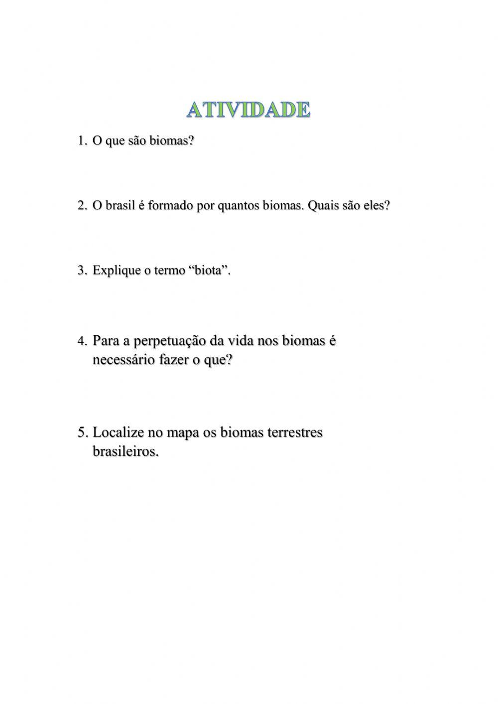 Como é a natureza do Brasil