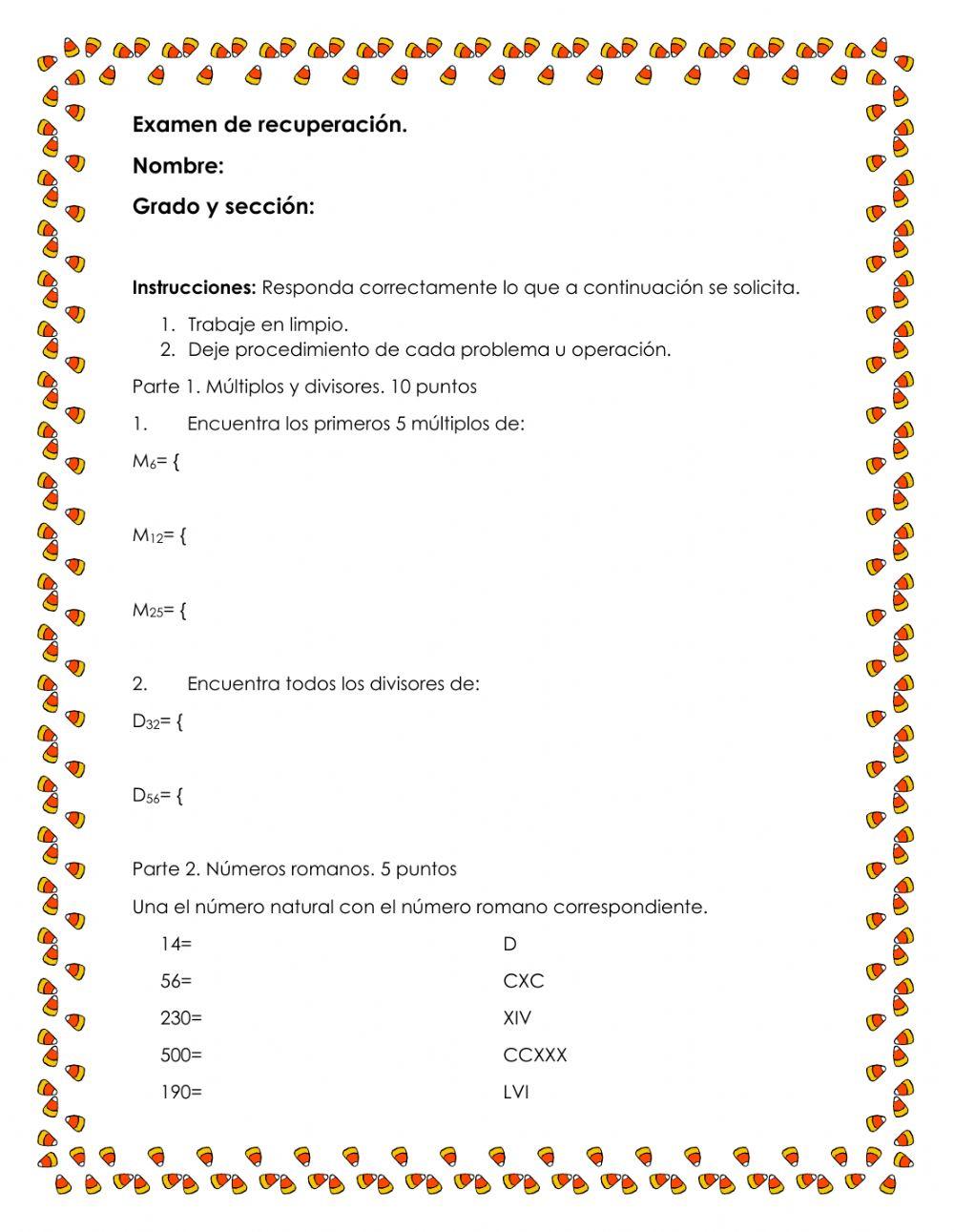 Decimales, fracciones, problemas división, multiplicación, resta y suma