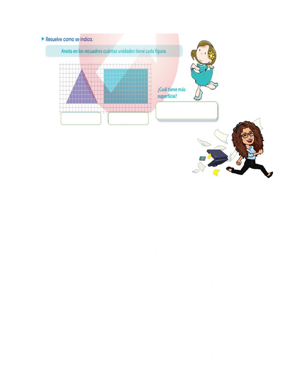 Superficie de una figura