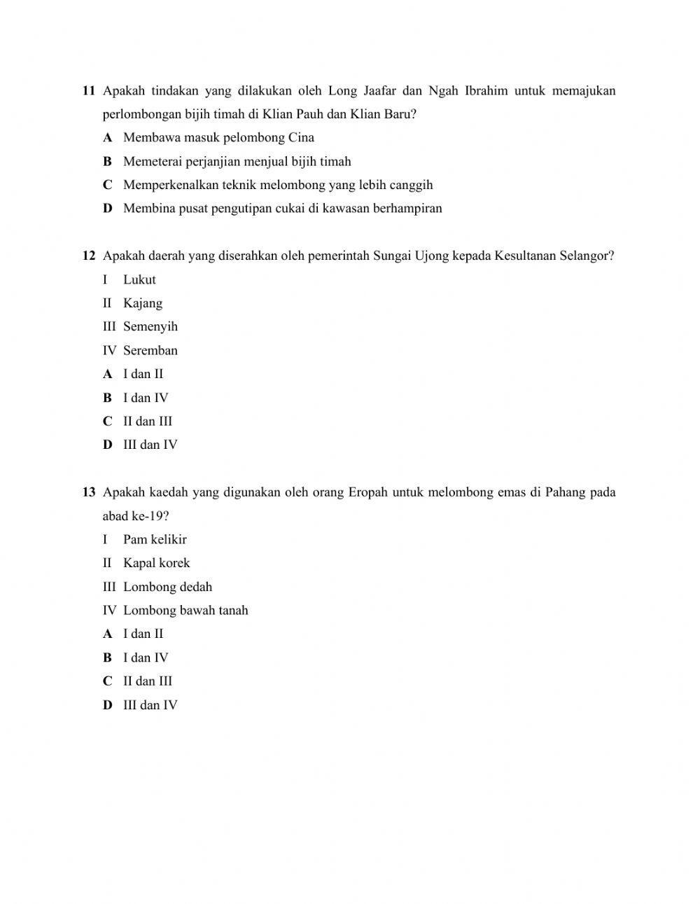 Sejarah Bab 3 Ting. 3