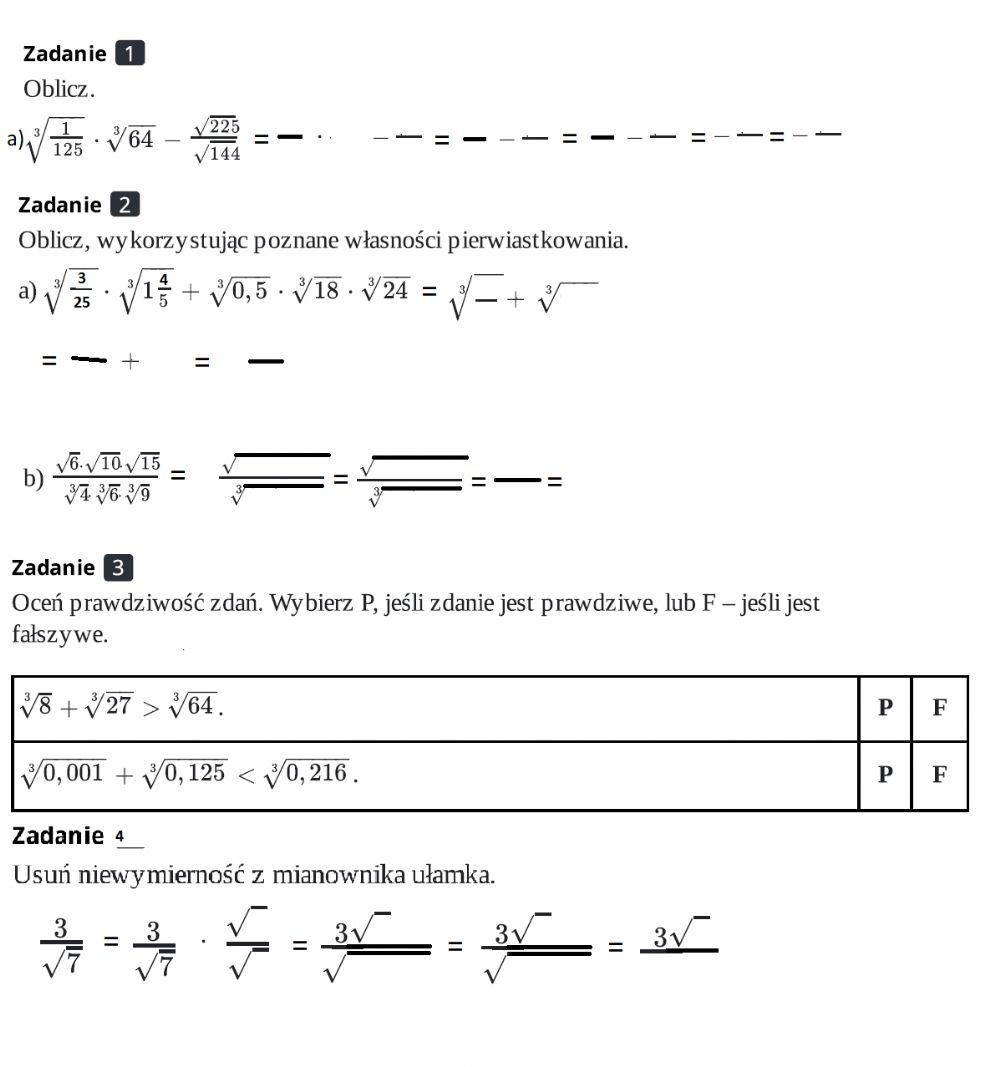 Pierwiastki Matematyka Gimnazjum Kl 2 4490261 | kartkówka pierwiastki klasa 7 | Wioletta
