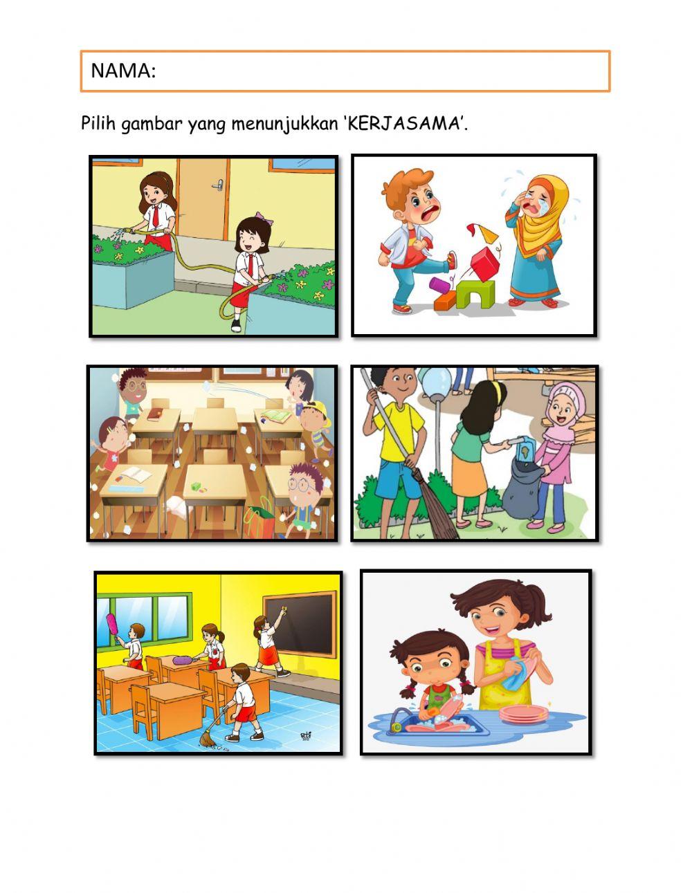 Pendidikan Moral- Kerjasama Budaya Kami