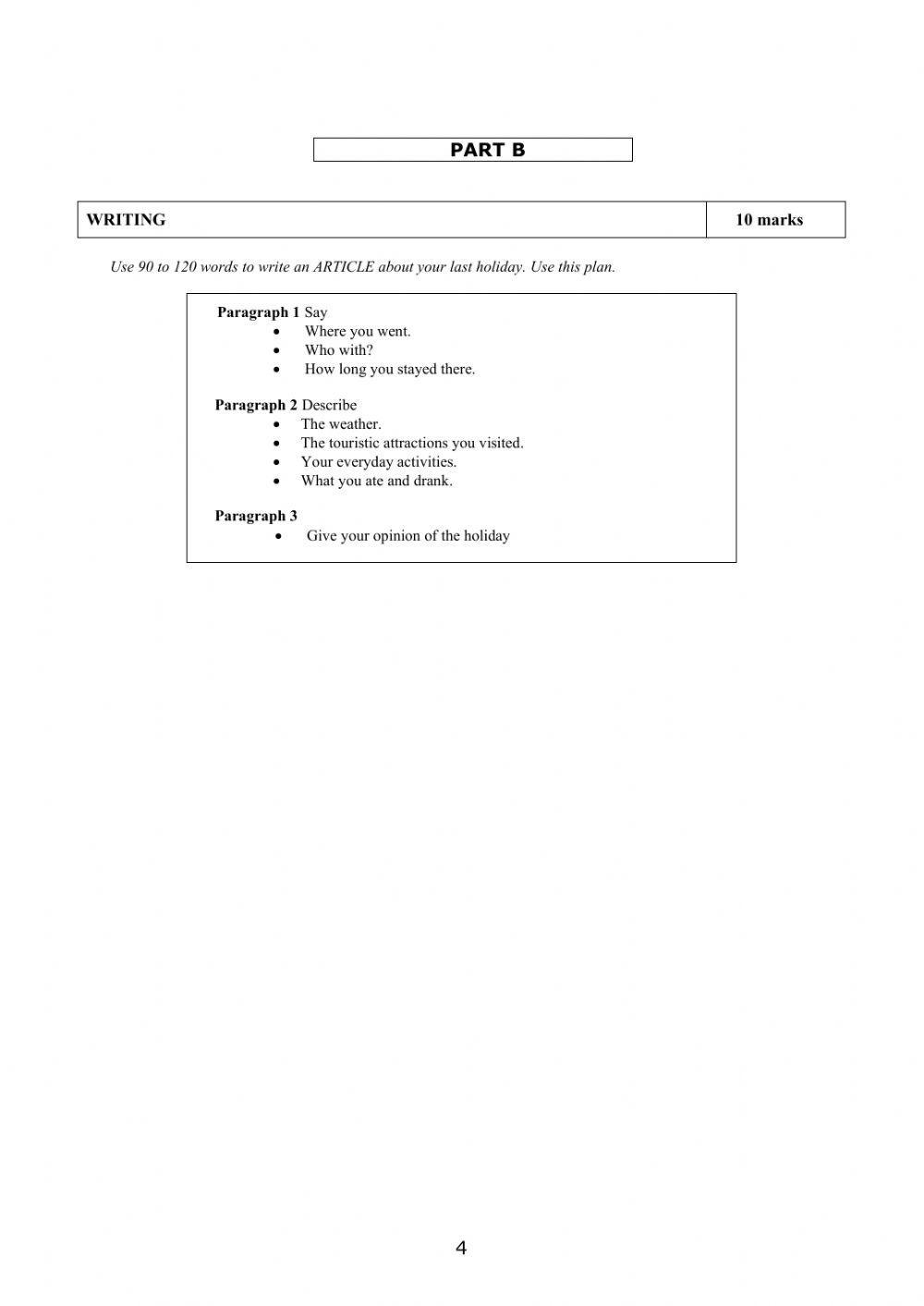 Teens 3 - Written Test (9) - 30-11