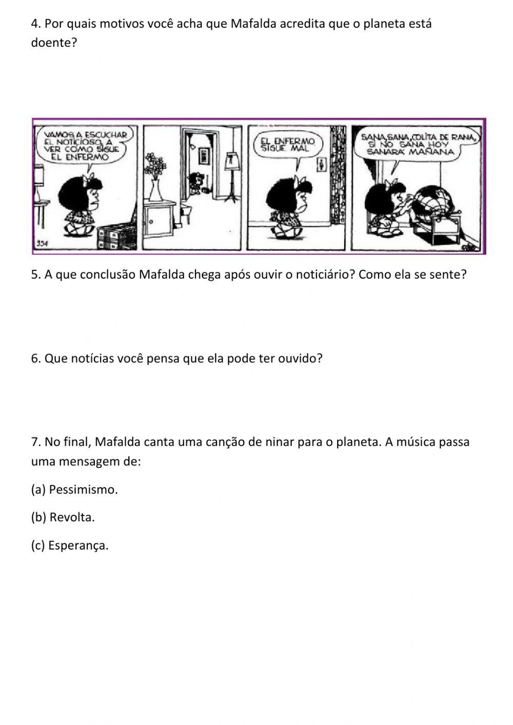 Planeta enfermo 6o ano