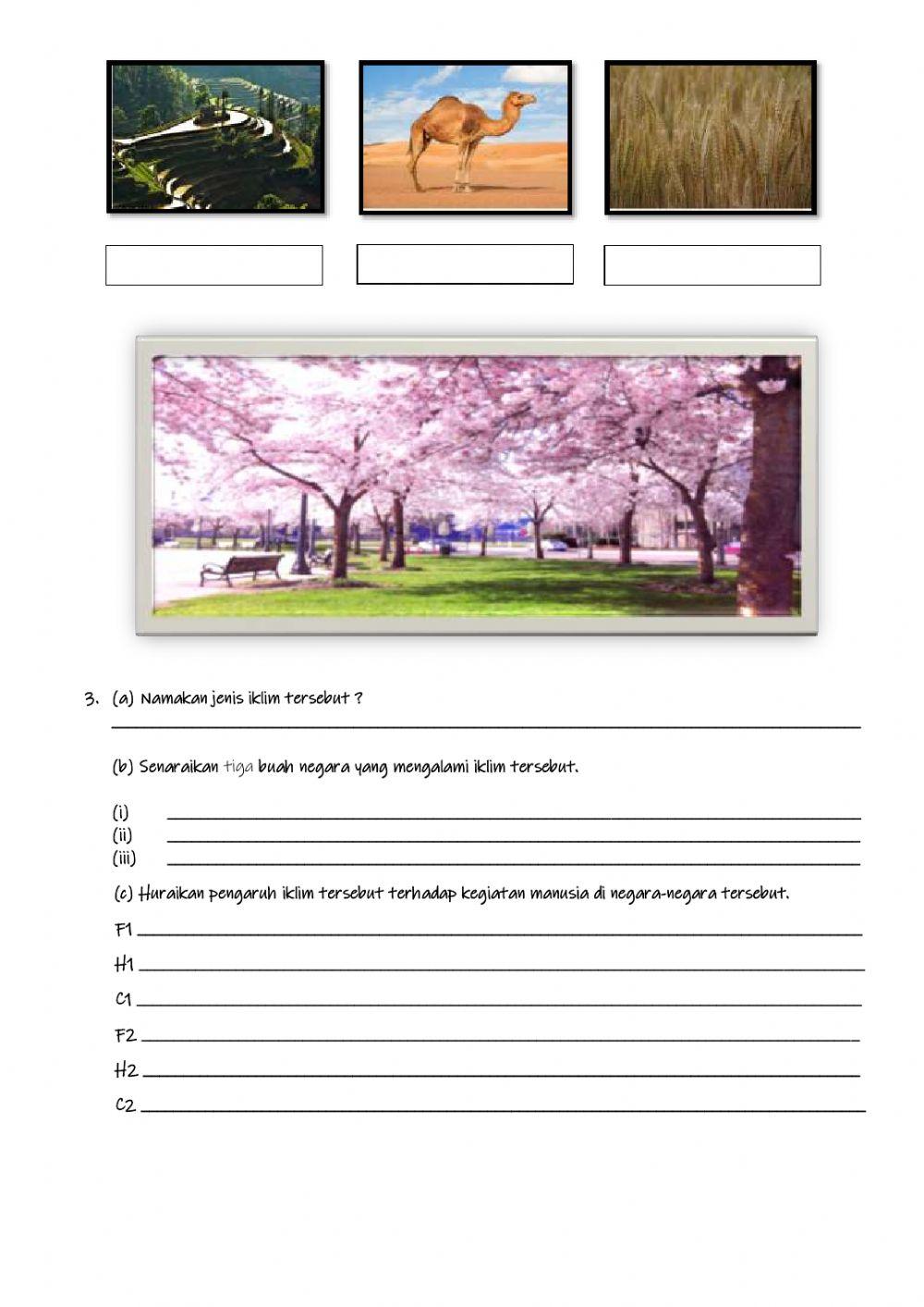 Kepelbagaian Iklim dan Pengaruhnya terhadap Kegiatan Manusia di Asia