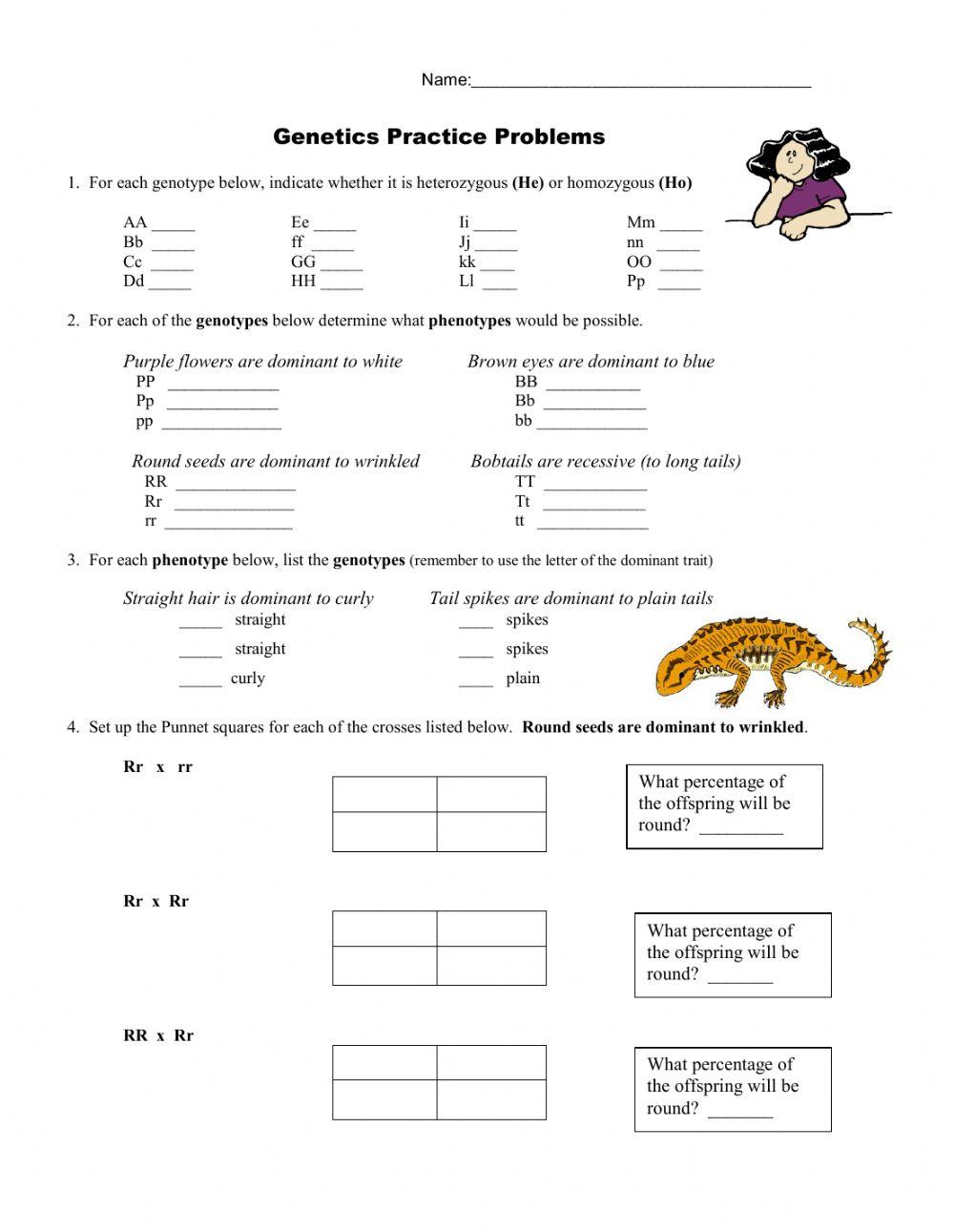 practice problems online exercise for Live Worksheets