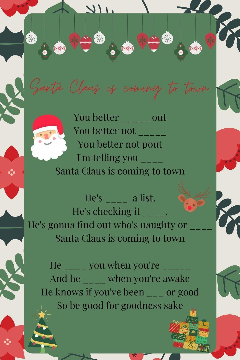 Santa Claus is Coming to Town