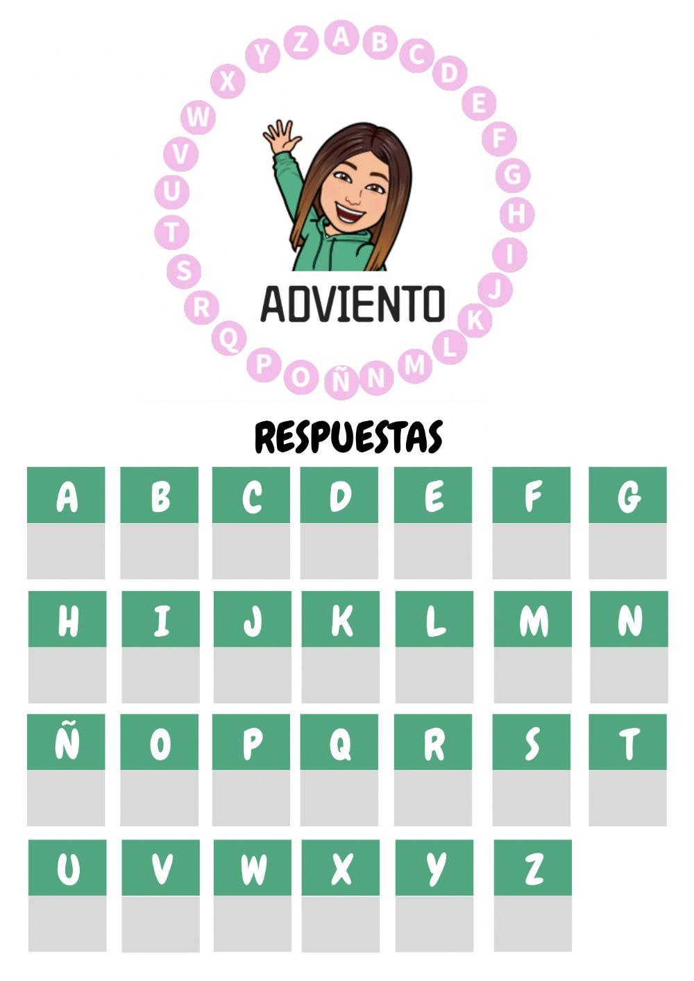 Pasapalabra adviento