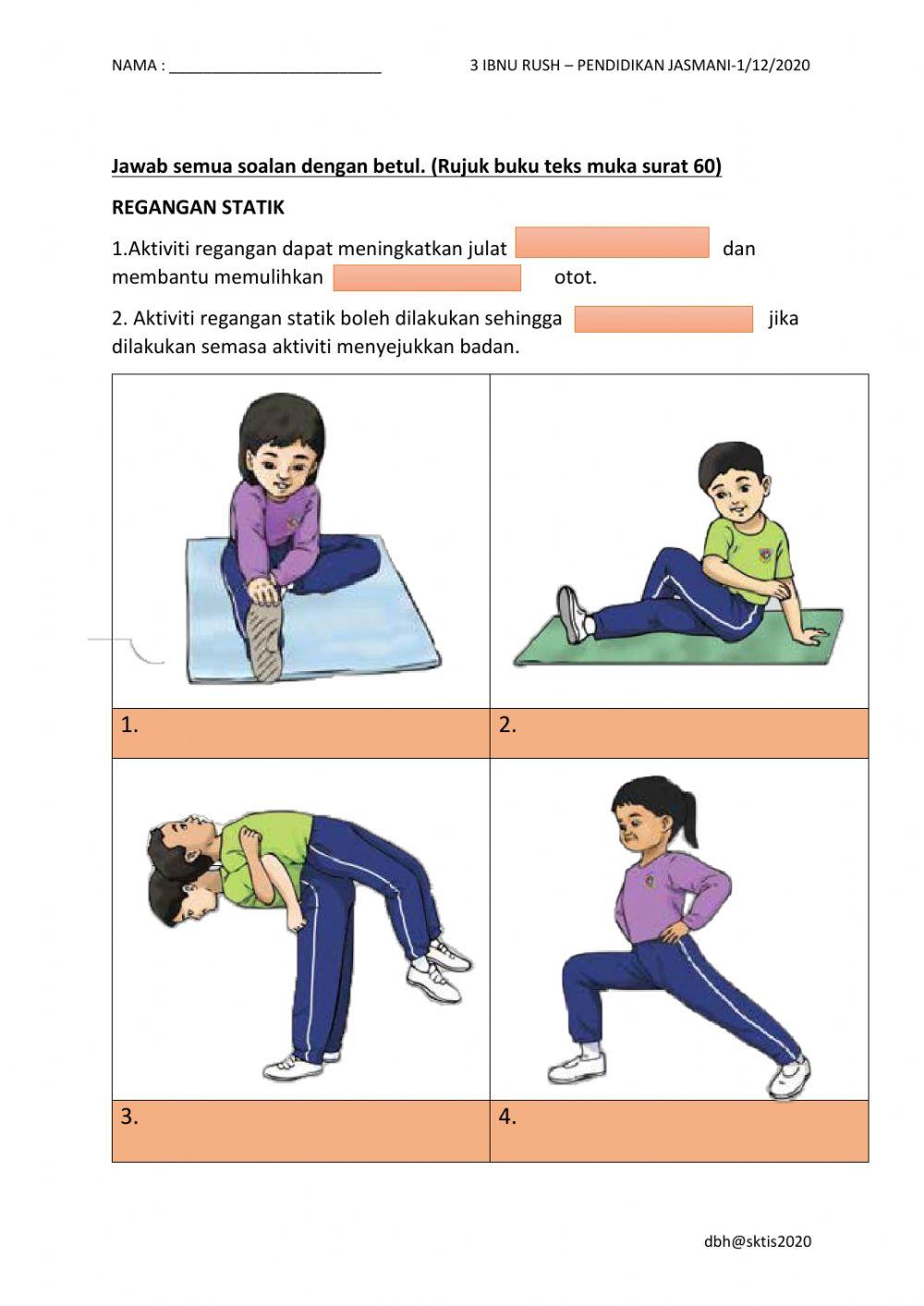 Pj tahun 3 regangan statik