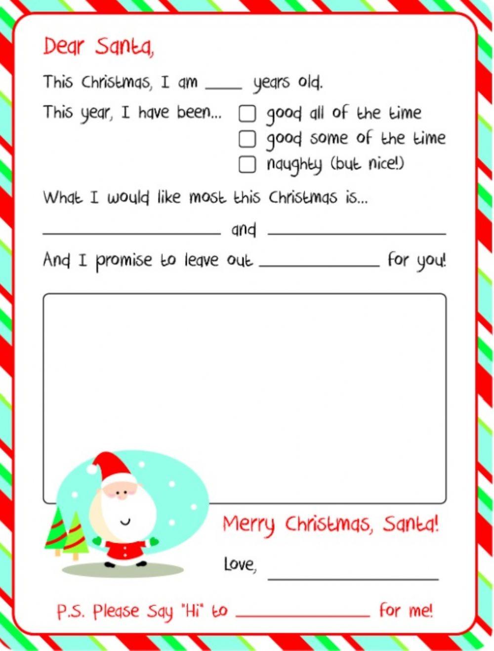 Santa letter