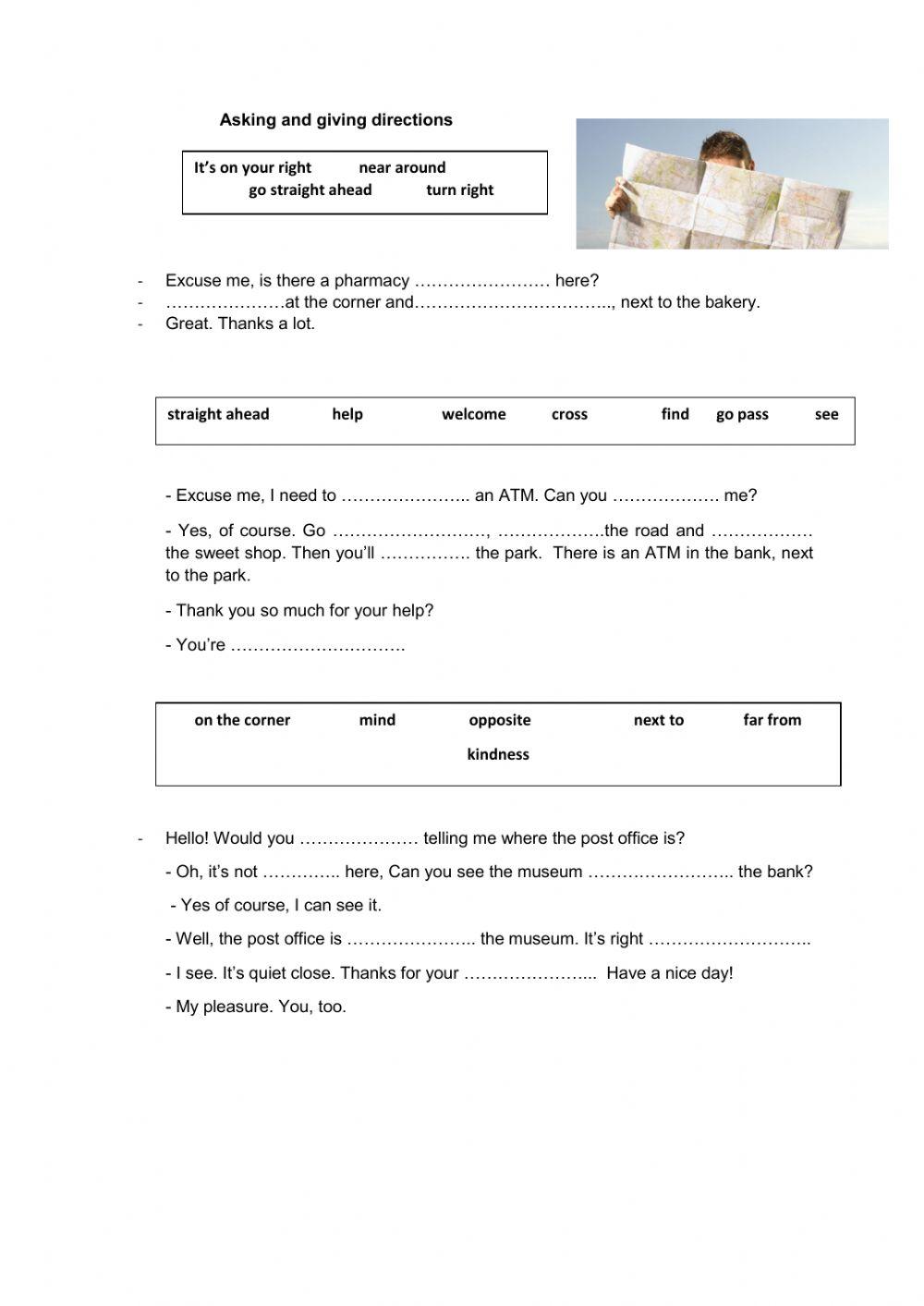 Asking and giving directions