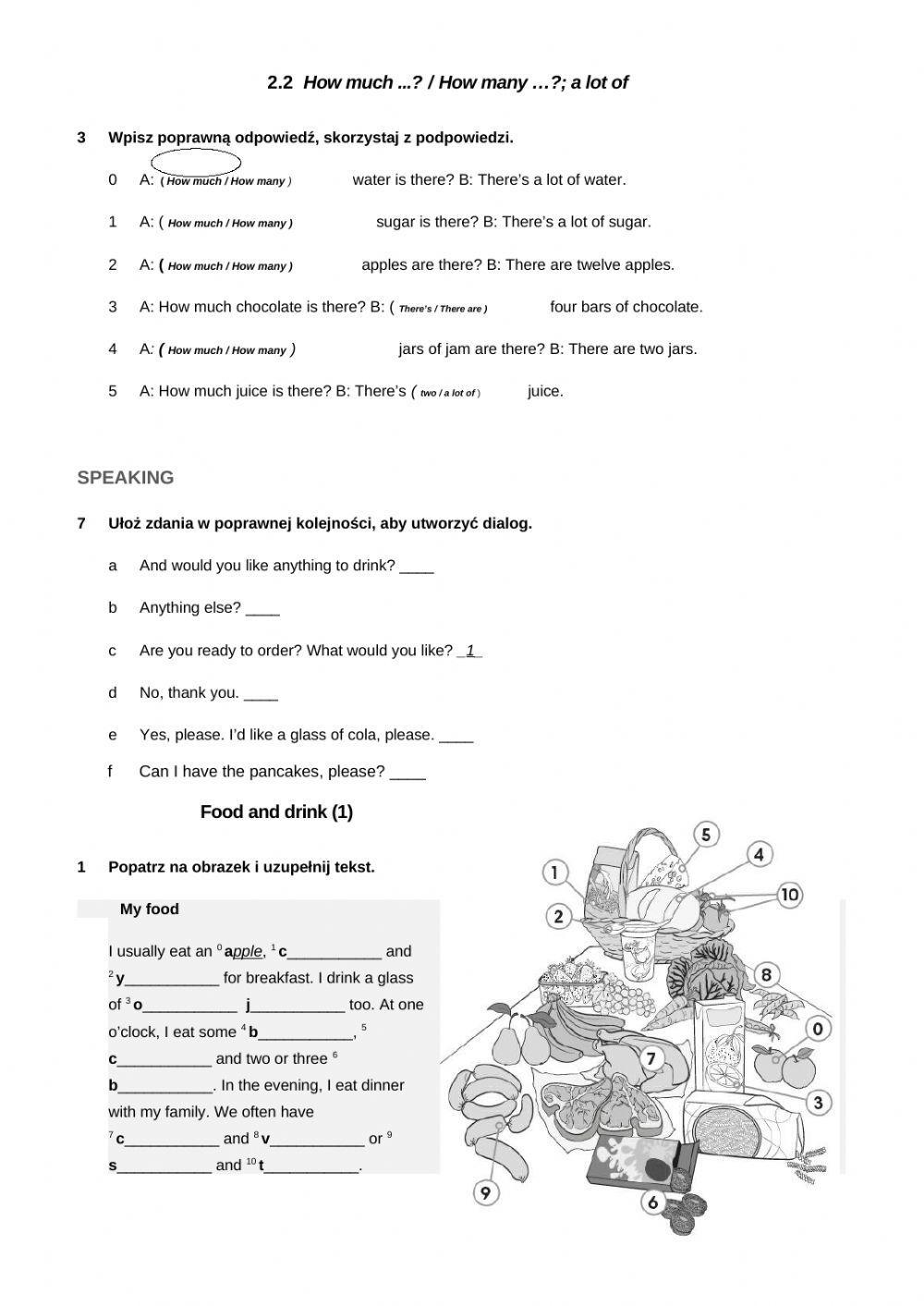 Test Unit 2 English Class A1+