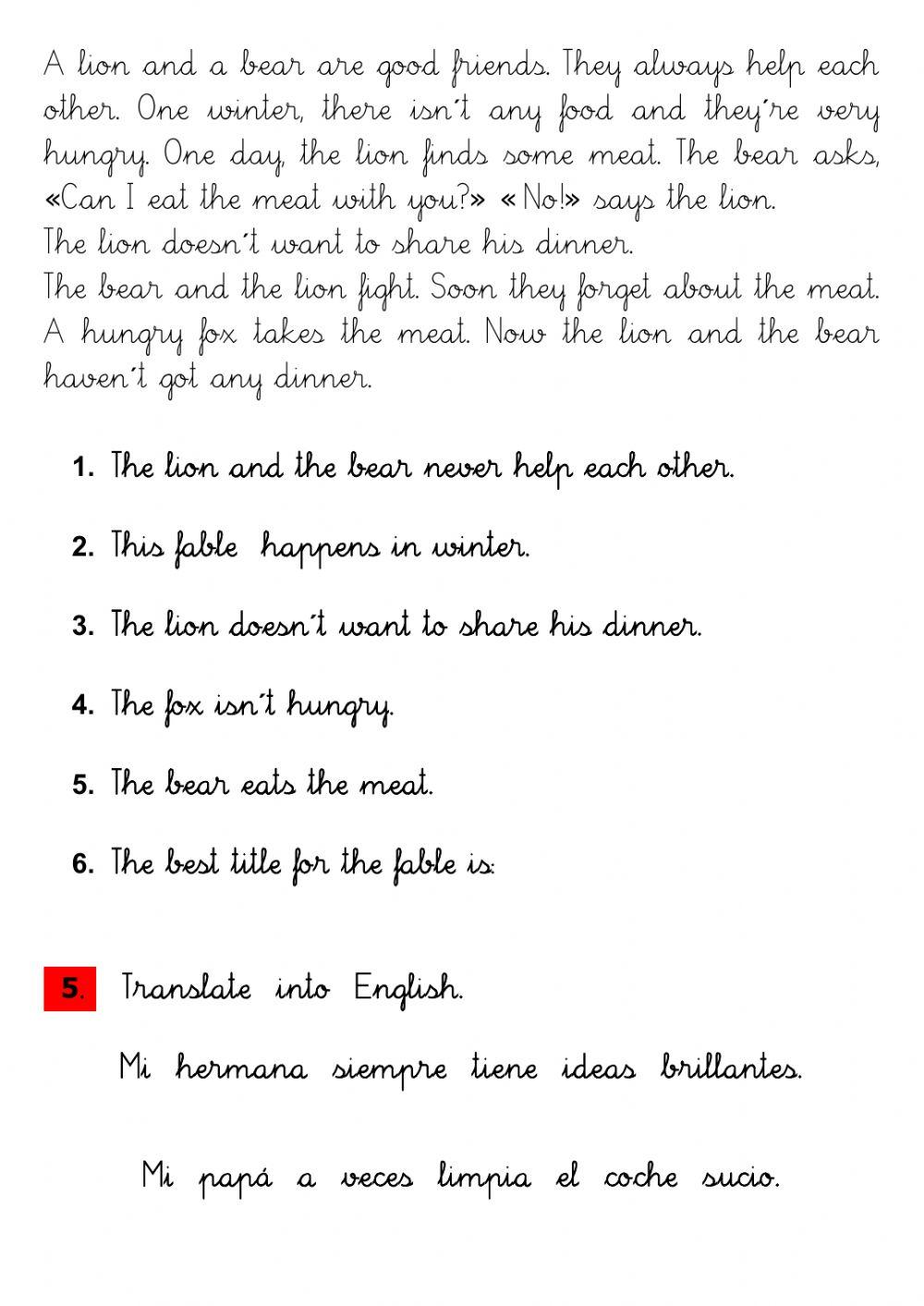 3º ENGLISH Unit 02 ex