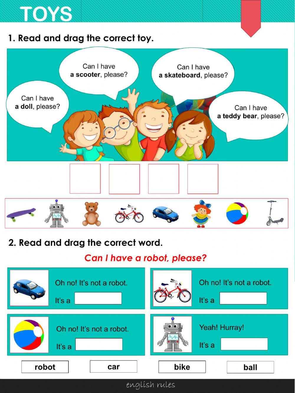 Can I have a robot, please?