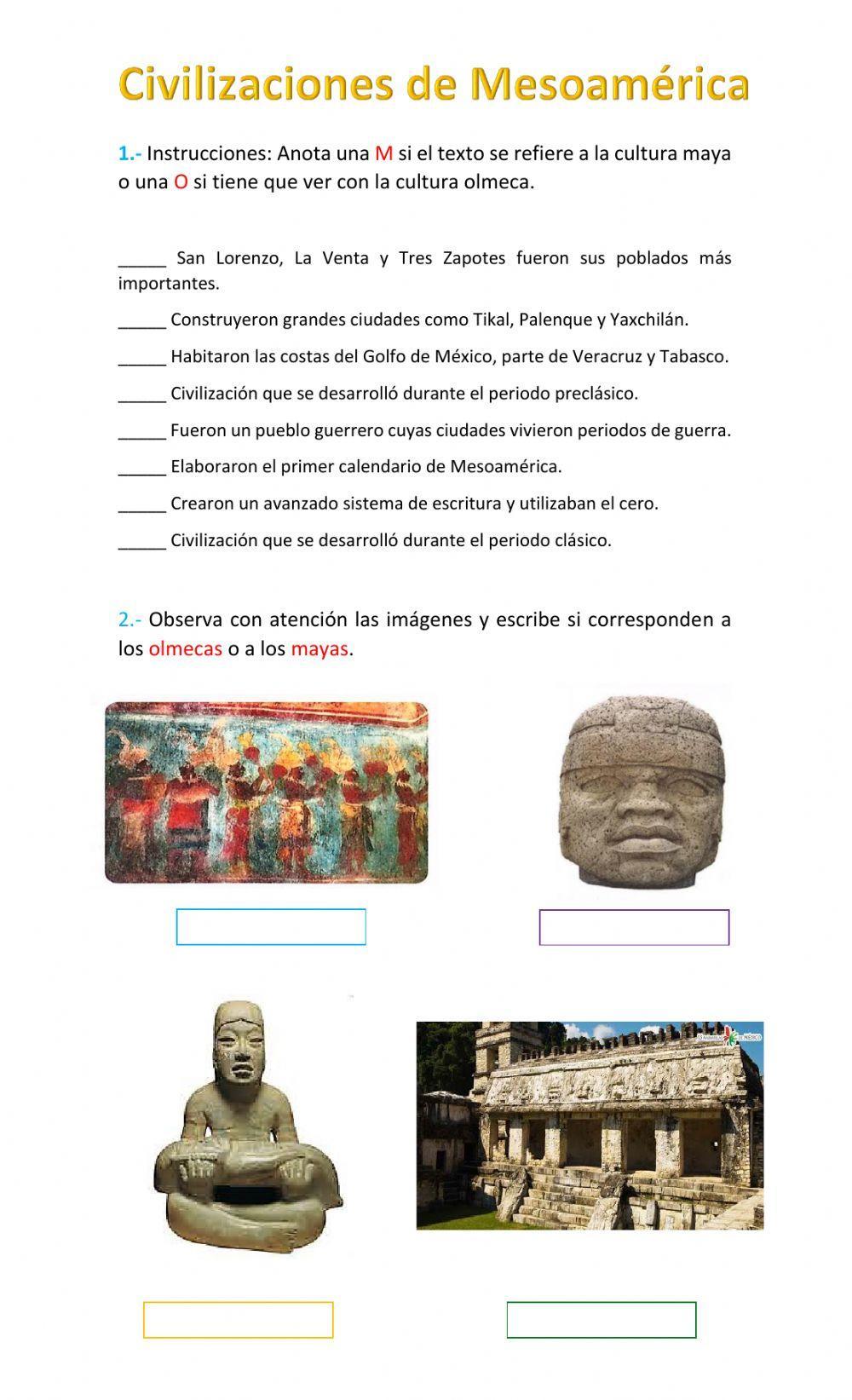 Civilizaciones de Mesoamérica