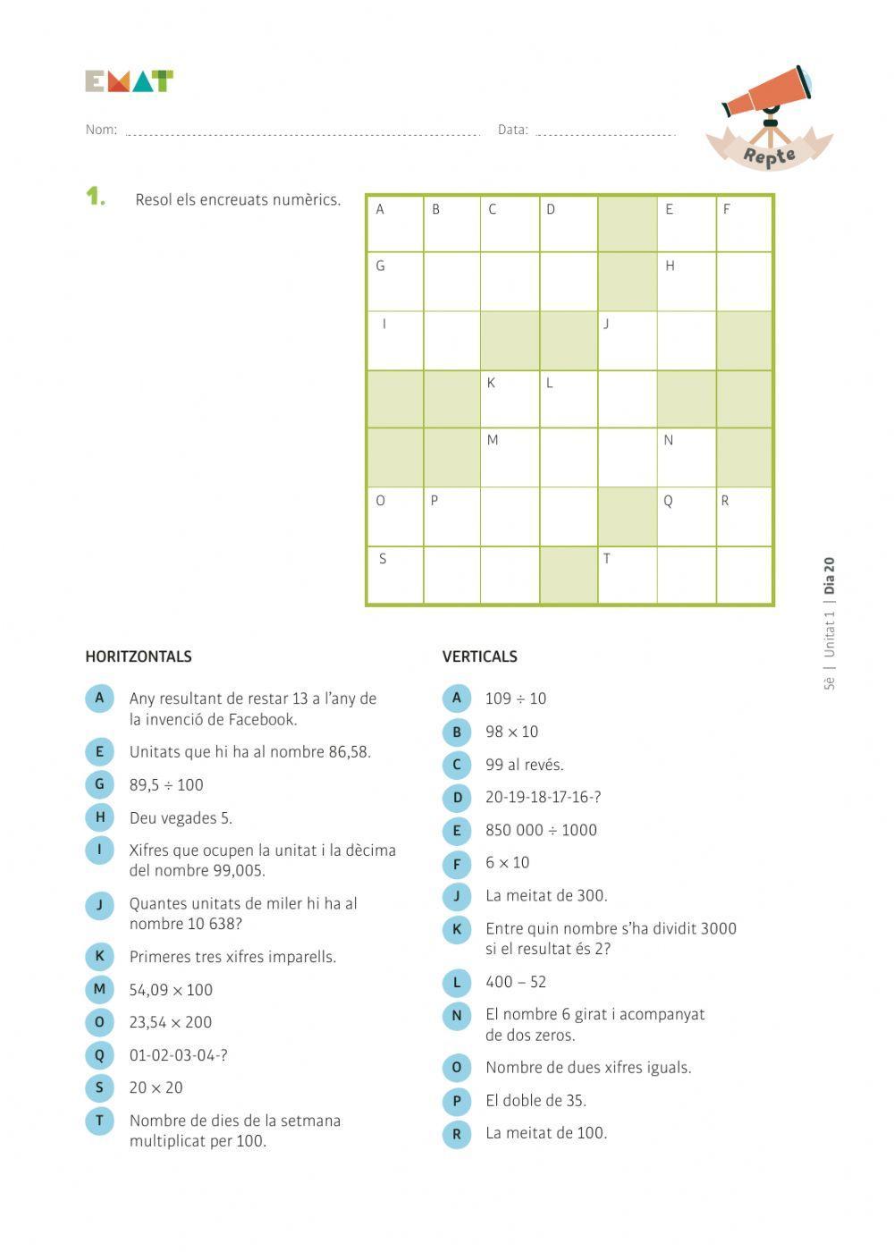 Repte 4 Dia 20 U1 EMAT5
