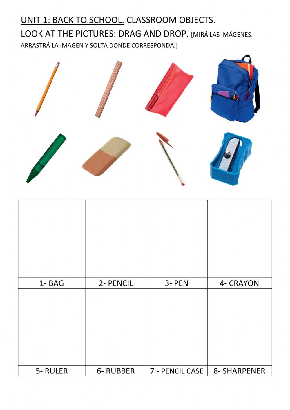 Classroom Objects