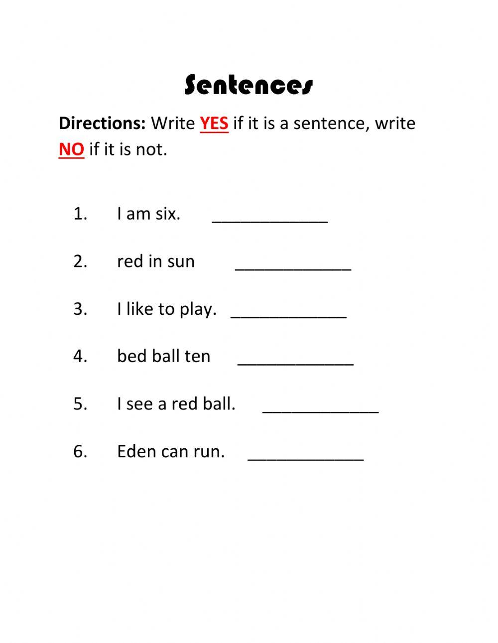 sentences-worksheet-for-kindergarten-live-worksheets