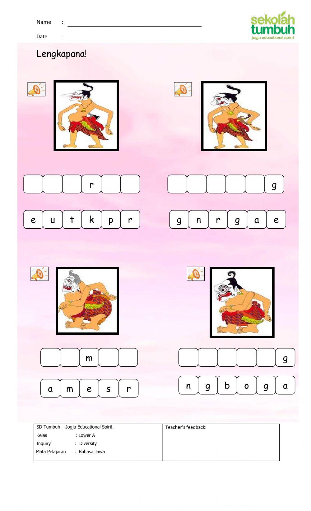 Watak Tokoh  Wayang Punakawan (c)