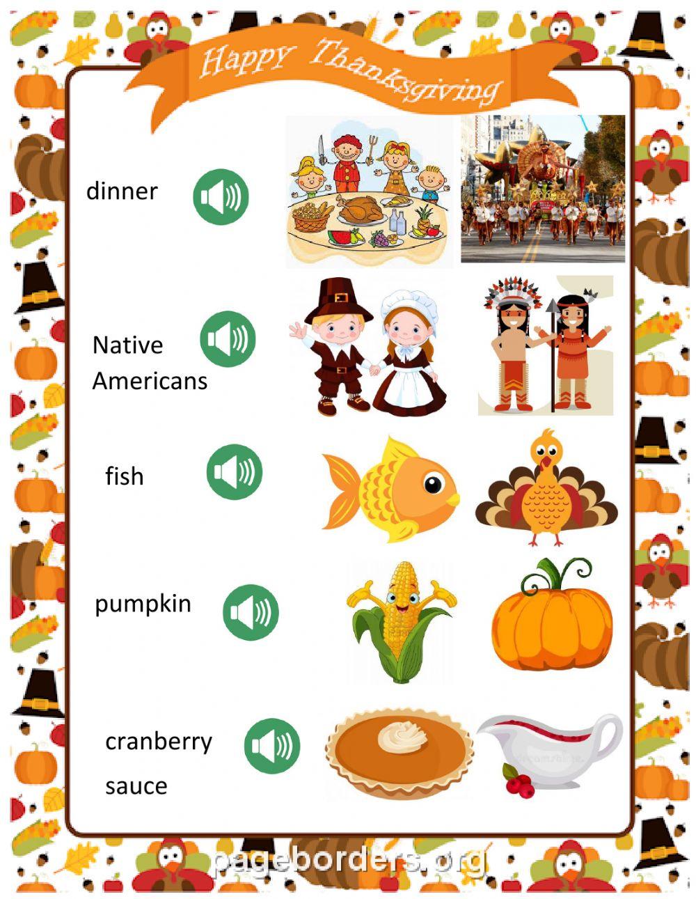Thanksgiving Thanksgiving