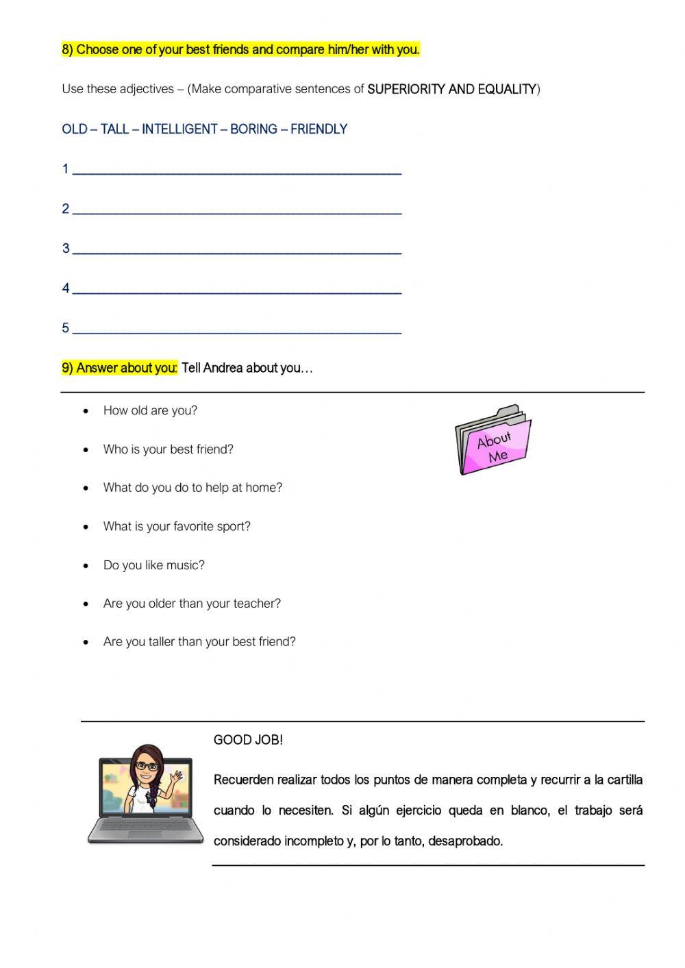 Compensatorio INGLÉS 1 - 2020