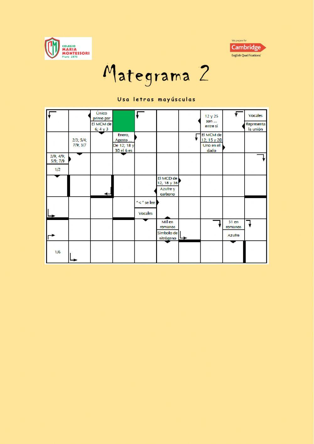 Mategrama 2