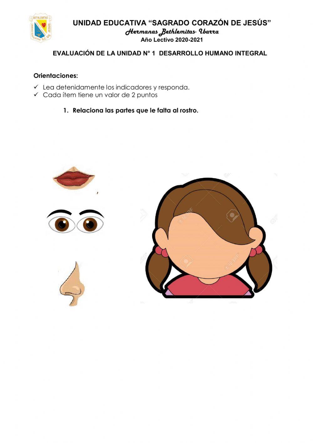 Evaluación Desarrollo Humano Integral