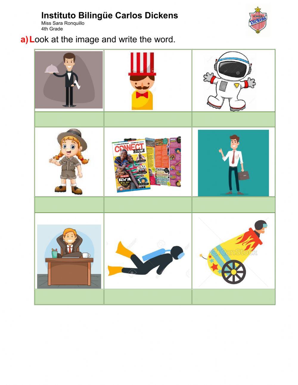 Vocabulary Practice - November 4th