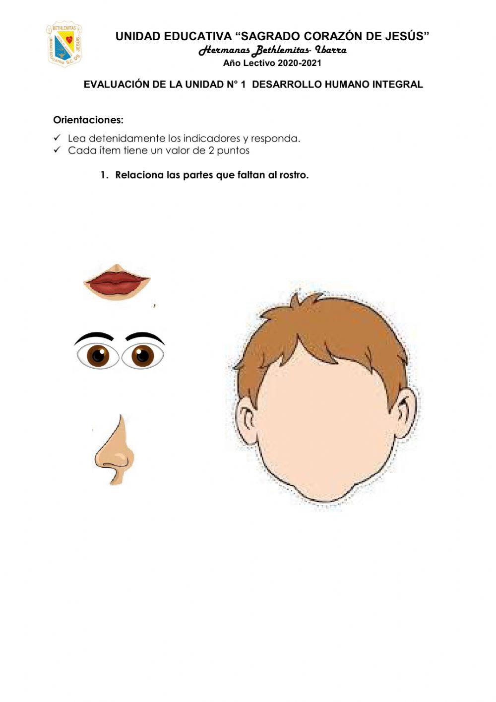 Evaluación Desarrollo Humano Integral