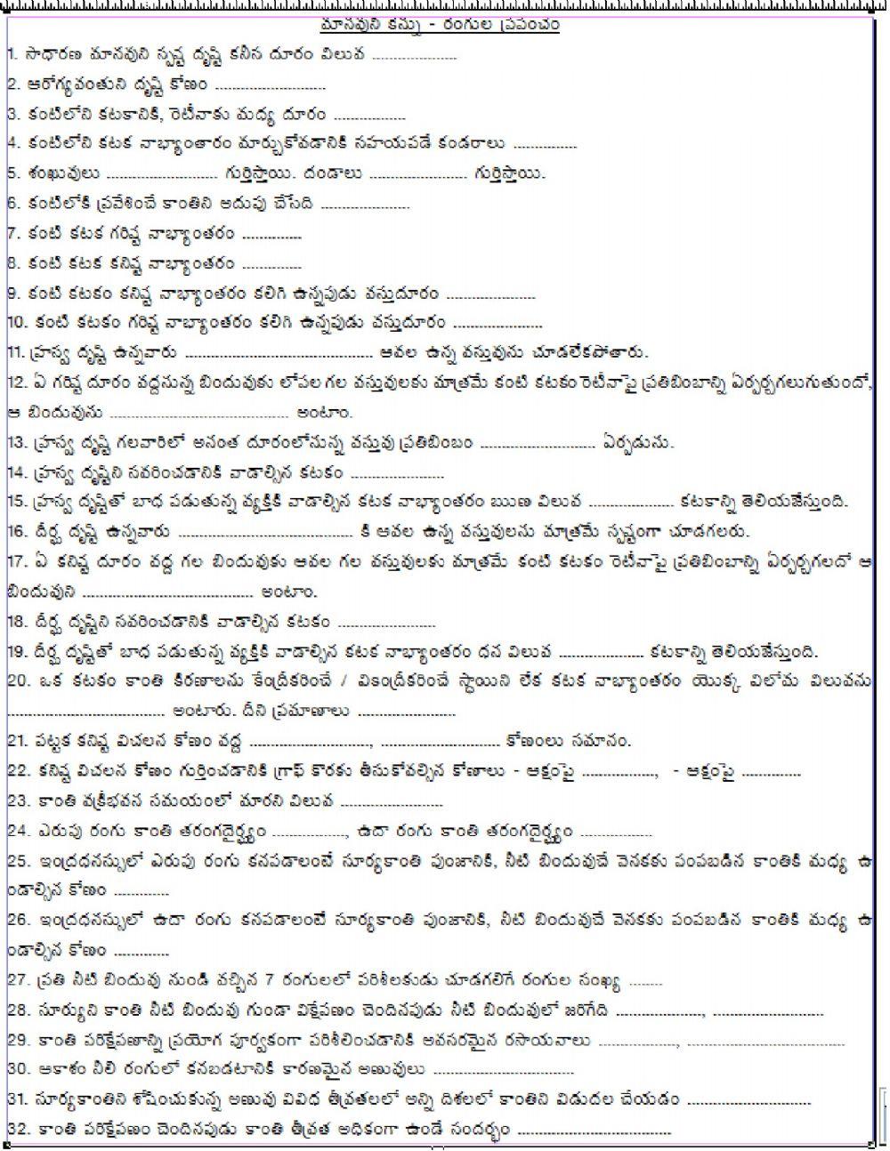 మానవుని కన్ను - రంగుల ప్రపంచం