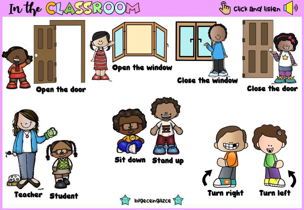 In the Classroom (audio dictionary)