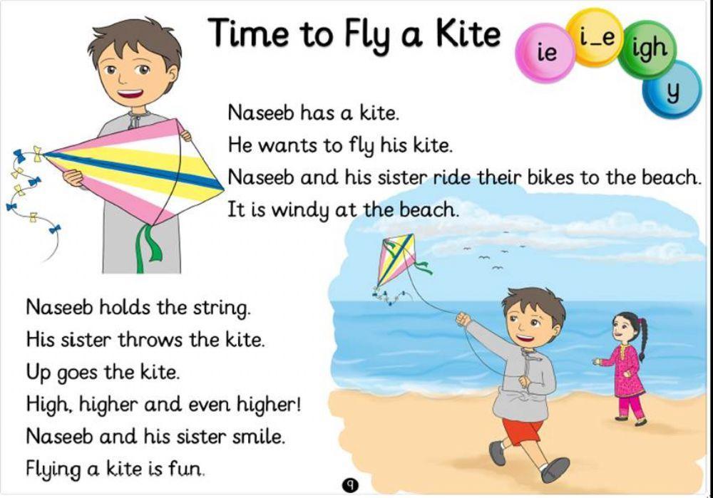 Time to fly a kite Activity