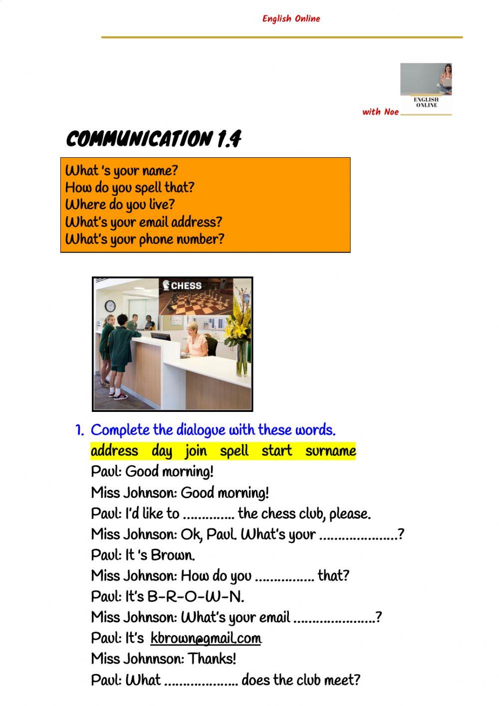 Personal Information