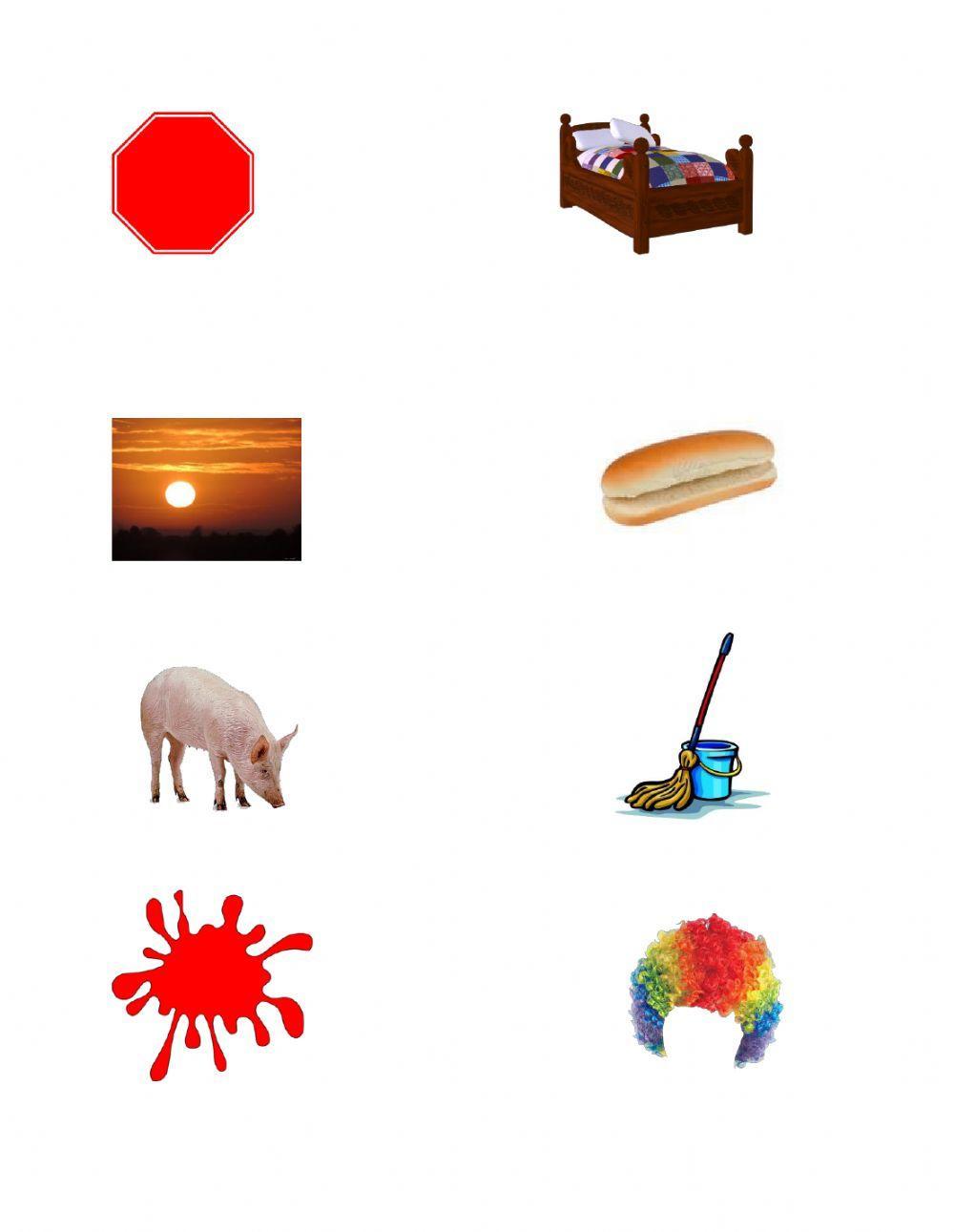 Rhyming Words (Pictures)