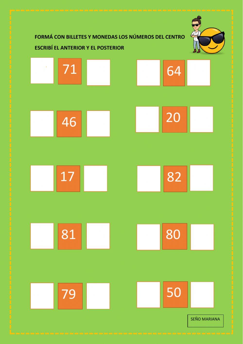 Anterior y posterior