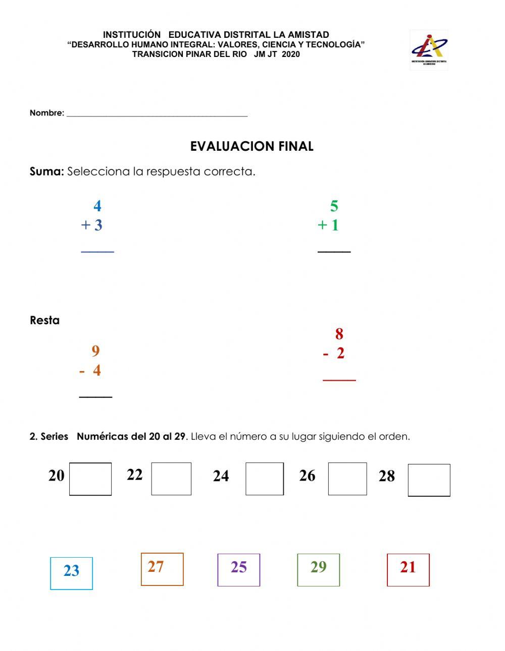 Valoración cognitiva