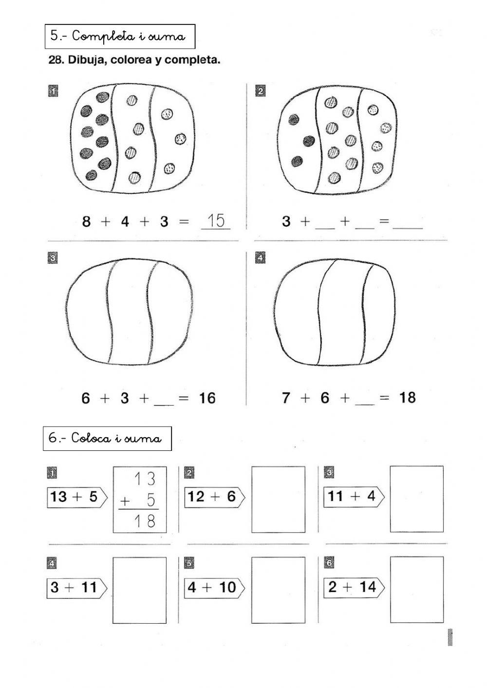 Sumar  unitats i desenes 1