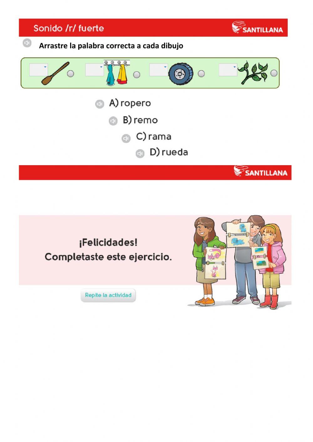 Letra r free worksheet | Live Worksheets