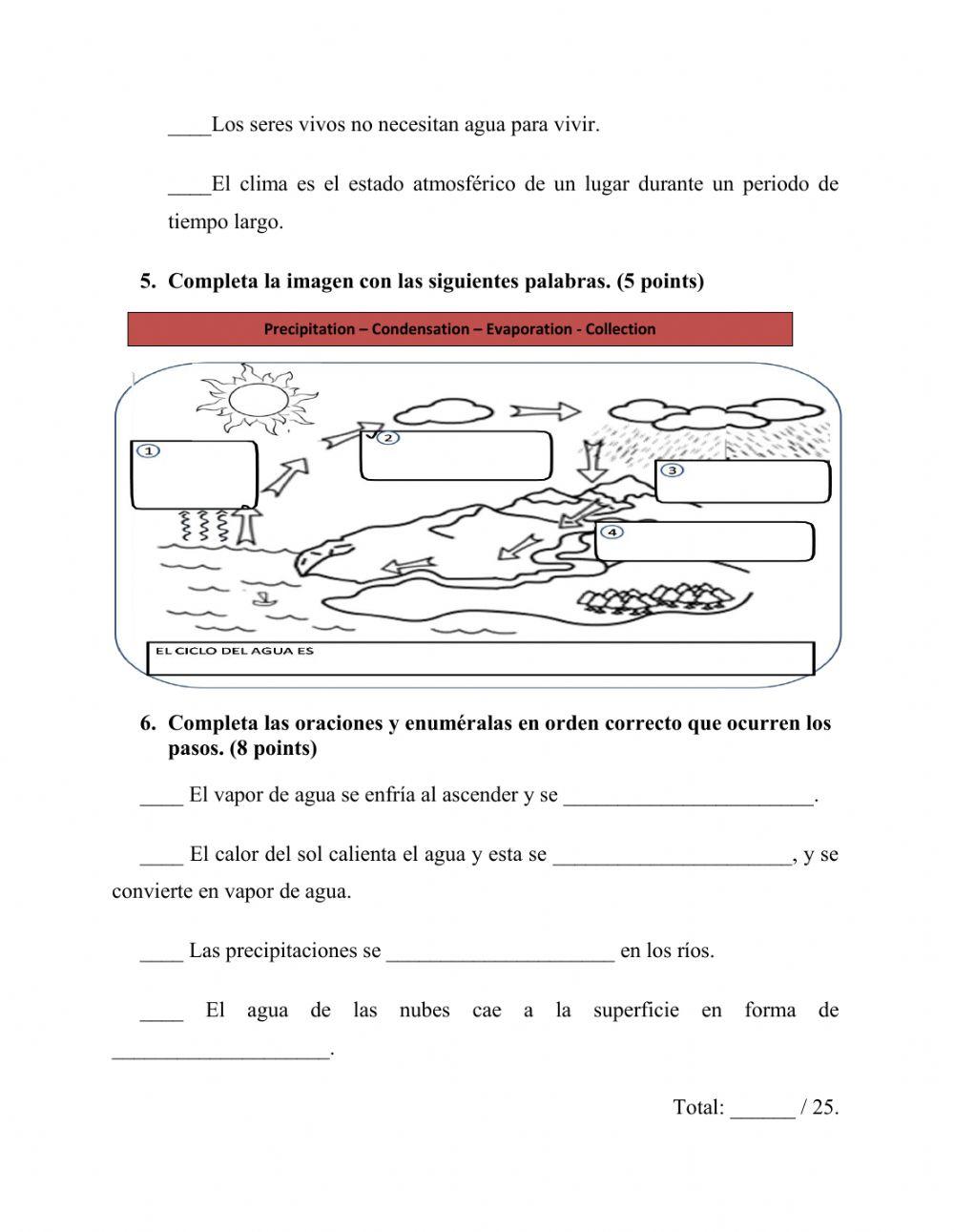 control Social Sciences 3º UNIT 1