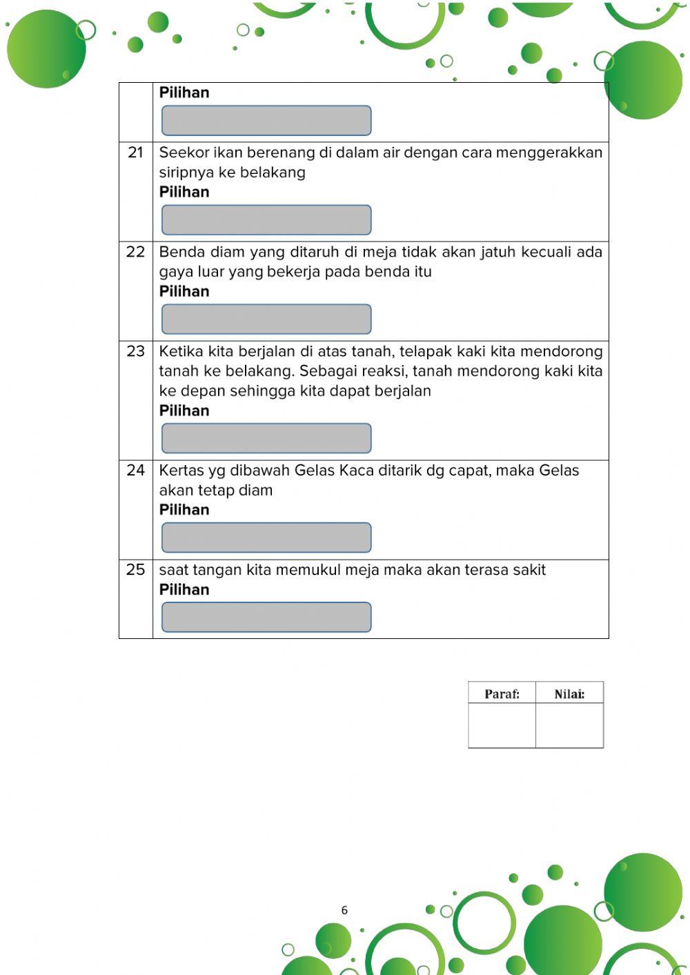 Analisis hukum newton sparevation