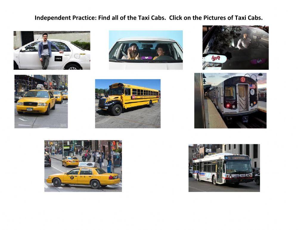 Independent Practice Taxi Cab supported group