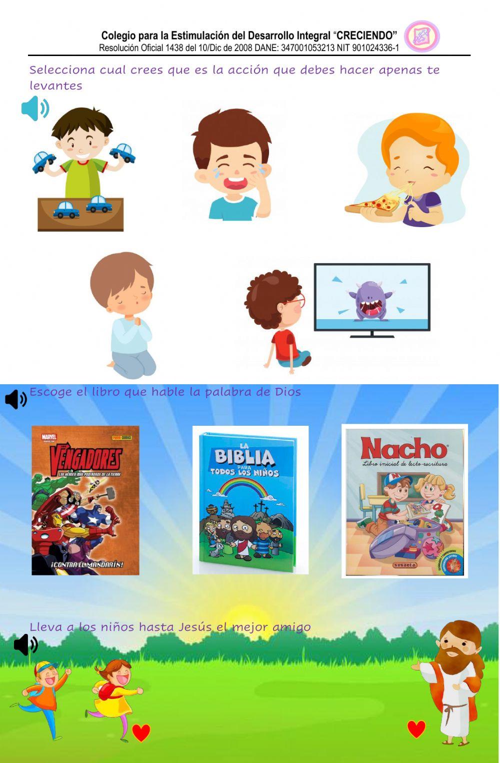 Cuestionario final religion transicion