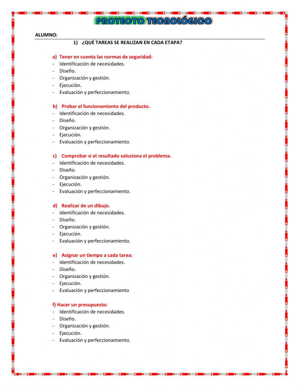 Proyecto  tecnológico